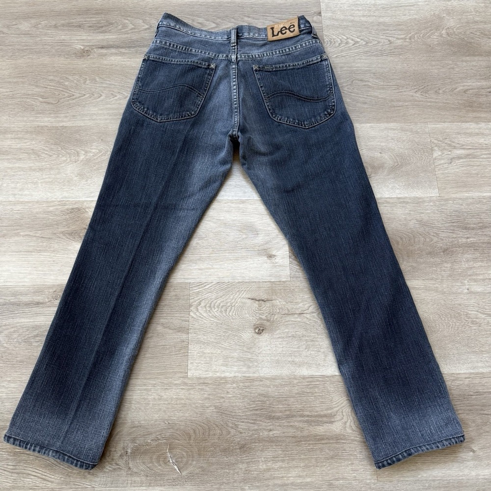 Vintage 90s Lee Riders 101 B Union USA Made Sanforized Denim Jeans ACTUAL 30x28